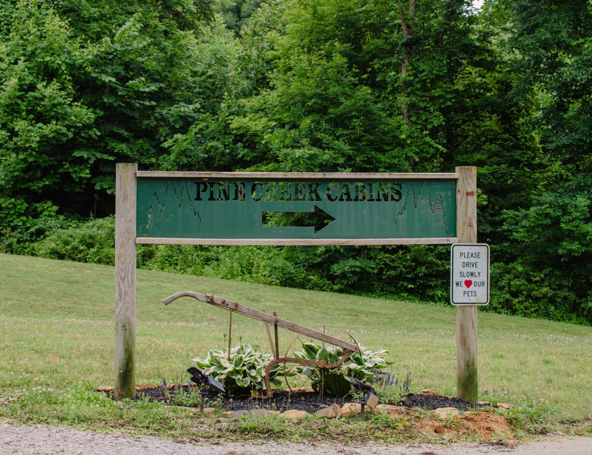 Pine Creek Horseman's Camp Hocking Hills Cabins South Bloomingville Buitenkant foto